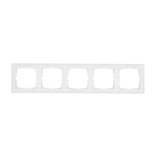Рамка LK Studio 5-постовая (белый) LK60 864504-1