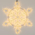 Светодиодная фигура Ardecoled Снежинка ARD-Snowflake-M9-900x900-360Led Warm 034257