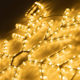 Светодиодная фигура Ardecoled Снежинка ARD-Snowflake-M9-900x900-360Led Warm 034257