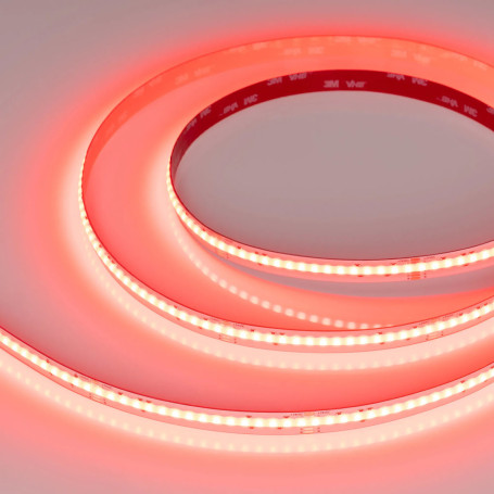 Светодиодная лента Arlight 15W/m 768LED/m CSPSMD теплый белый + разноцветный 5М COB-X768-12mm 24V 041785