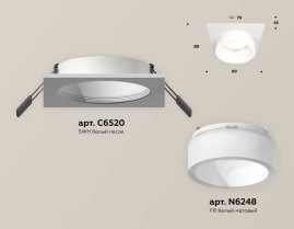 Комплект встраиваемого светильника Ambrella light Techno Spot XC (C6520, N6248) XC6520065
