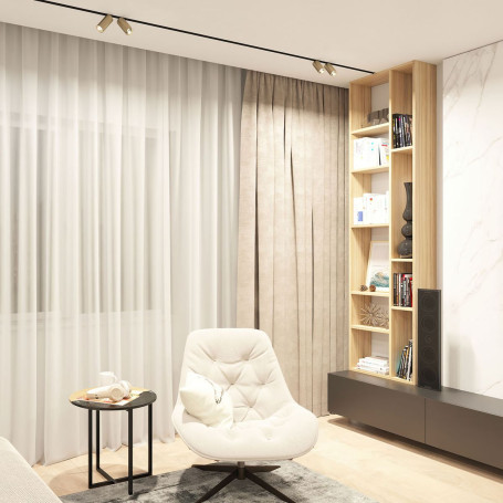 Трековый светодиодный светильник Denkirs Smart Spot DK8012-BG