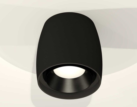Комплект накладного светильника Ambrella light Techno Spot XS1142002 SBK/PBK черный песок/черный полированный (C1142, N7031)