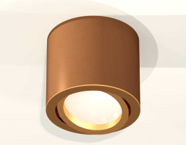 Комплект накладного светильника Ambrella light Techno Spot XS7404001 SCF/PYG кофе песок/золото желтое полированное (C7404, N7004)