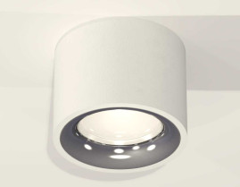 Комплект накладного светильника Ambrella light Techno Spot XS7510022 SWH/PSL белый песок/серебро полированное (C7510, N7012)