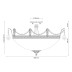 Потолочный светильник Lucia Tucci Barletta 182.10 D720 Cream White