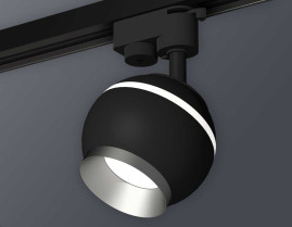 Комплект трекового светильника Ambrella light Track System XT1102004 SBK/MCH черный песок/хром матовый (A2521, C1102, N7033)