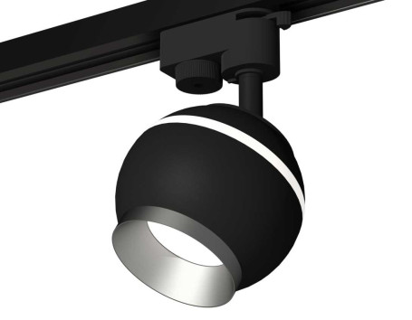 Комплект трекового светильника Ambrella light Track System XT1102004 SBK/MCH черный песок/хром матовый (A2521, C1102, N7033)