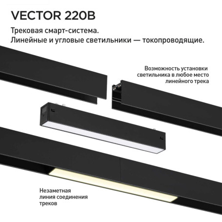 Трековый светильник Novotech VECTOR 359933