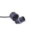 Провод-разветвитель для гирлянд Uniel UCX-F90 S2/0.4M/BK UL-00013233