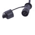 Провод-разветвитель для гирлянд Uniel UCX-F90 S2/0.4M/BK UL-00013233