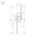 Профиль встраиваемый Arlight Plintus-Fantom-H35-2000 Black 043665