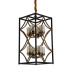 Подвесная люстра Lumina Deco Quadrato LDP 1223-8 BK+MD
