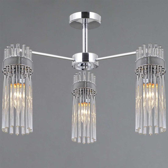 Светильник потолочный Illumico IL0761-3CSQ-25 CR GENOA