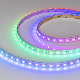 Светодиодная влагозащищенная лента Arlight Бегущий огонь 8W/m 60Led/m 5060SMD разноцветный 5M SPI-P-B60-12mm 12V RGB-PX1-BPT 041615(1)
