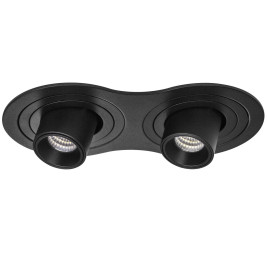 Комплект из светильника и рамки Lightstar Intero Tubo (217627+217174+217174) i627174