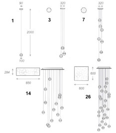 Подвесной светильник Imperium Loft 40,39 85101-22