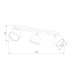 Спот TK Lighting 3426 Altea Black Gold