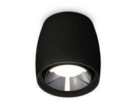 Комплект накладного светильника Ambrella light Techno Spot XS1142003 SBK/PSL черный песок/серебро полированное (C1142, N7032)