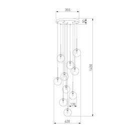 Подвесная люстра TK Lighting 5944 Nilos