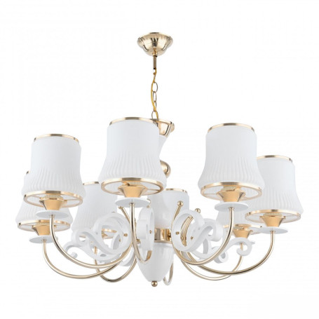 Подвесная люстра Arte Milano Florentia-1097 301097/8 Wh/Gd