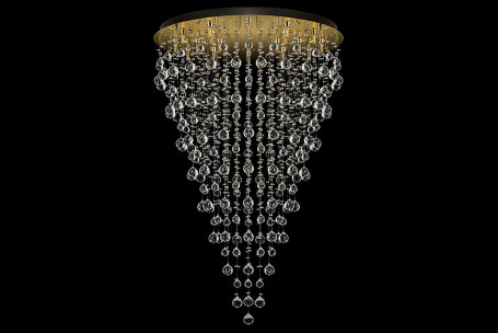Каскадная люстра Arti Lampadari Flusso H 1.4.80.615 G
