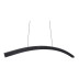 Подвесной светодиодный светильник Mizi'en Slim MZ31505-1500B-black