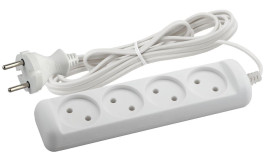 Удлинитель ЭРА 4гн 3м б/з UX-4-3m Б0038560