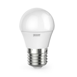 Лампа светодиодная Gauss E27 10W 6500K матовая 53230
