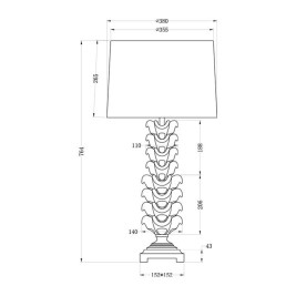 Настольная лампа Garda Decor 22-87508