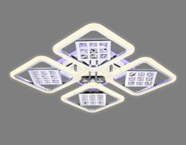 Потолочная светодиодная люстра Ambrella light Ice FA288