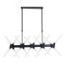 Подвесная люстра Lumina Deco Alford LDP 6036-20 BK