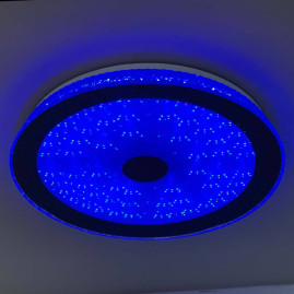 Потолочный светодиодный светильник Profit Light 2166/450 WH+BK RGB