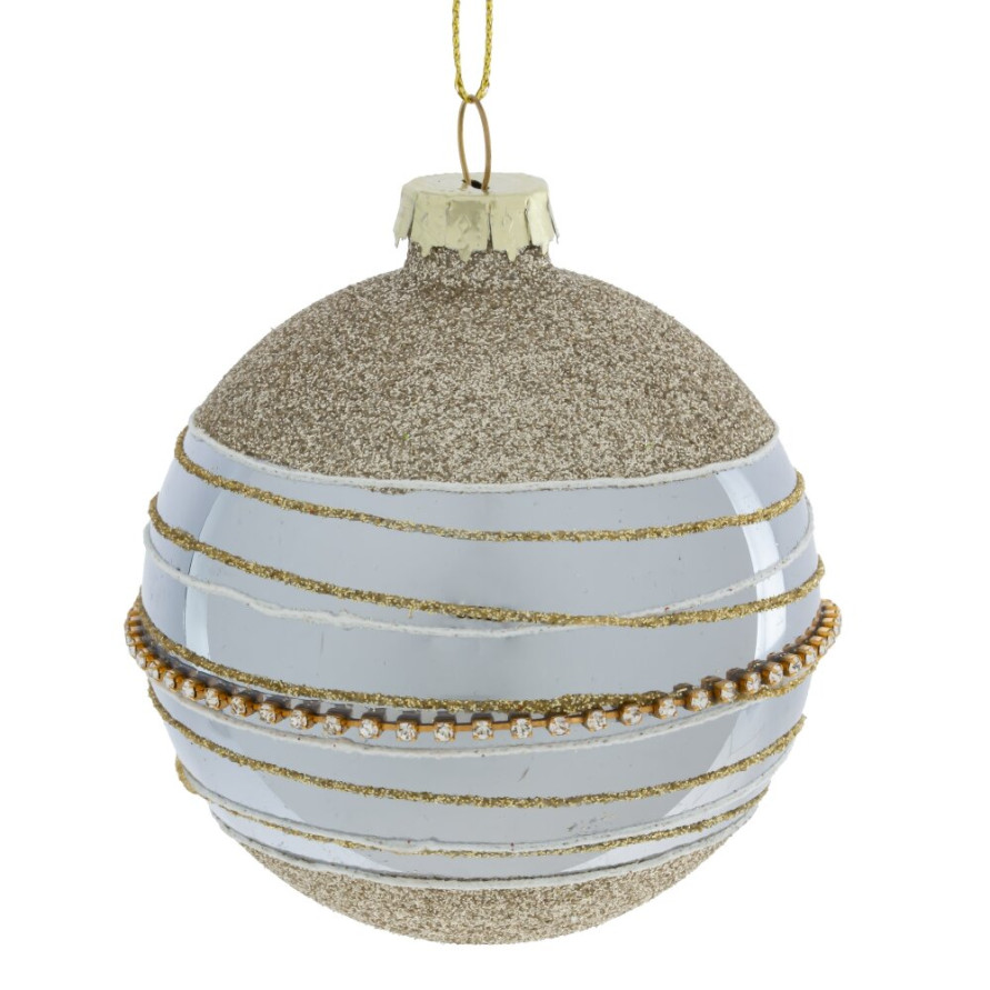 Набор из 12шт Украшение новогоднее &quot;Шар&quot;, D 8 см, L35 W25 H8,5 см