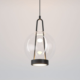 Подвесной светодиодный светильник Eurosvet Frasco 50267/1 LED черный