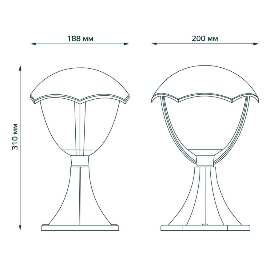 Уличный светильник Gauss Aura GD029