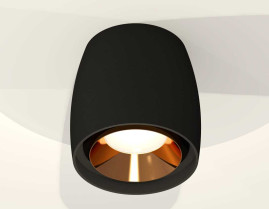 Комплект накладного светильника Ambrella light Techno Spot XS1142004 SBK/PYG черный песок/золото желтое полированное (C1142, N7034)