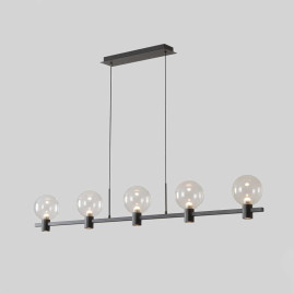 Светильник подвесной Crystal Lux DUET SP35W LED BLACK