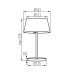 Настольная светодиодная лампа Kanlux DAIBO LED T-B 33220