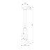 Подвесная люстра TK Lighting 5942 Nilos