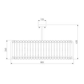 Потолочная люстра Bogates Castellie 361/8