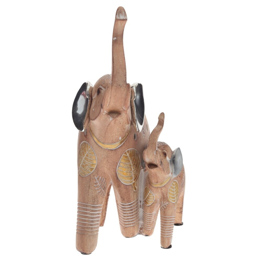 Фигурка декоративная &quot;Слоны&quot;, L15,5 W10 H22 см