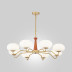 Подвесная люстра Arte Milano Napoli 310166/D900/8 BS/WD