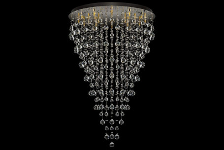Каскадная люстра Arti Lampadari Flusso H 1.4.80.615 N