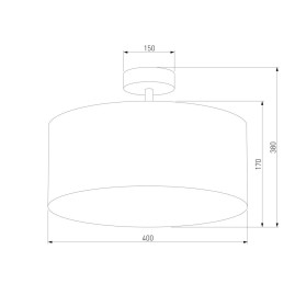 Потолочный светильник TK Lighting 4240 Rondo Graphite