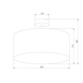 Потолочный светильник TK Lighting 4240 Rondo Graphite