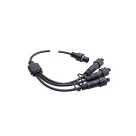 Провод-разветвитель для гирлянд Uniel UCX-F90 S3/0.4M/BK UL-00013235