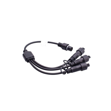 Провод-разветвитель для гирлянд Uniel UCX-F90 S3/0.4M/BK UL-00013235