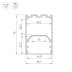Профиль Arlight Line-S-5075-2000 Anod 041646