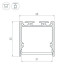 Профиль Arlight SL-Line-3535-3000 Anod 036196